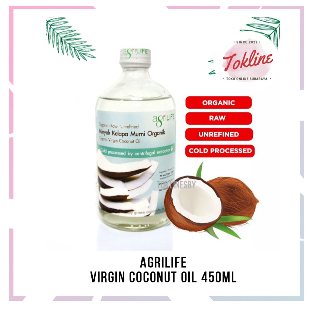 

VCO VIRGIN COCONUT OIL AGRILIFE 450ML
