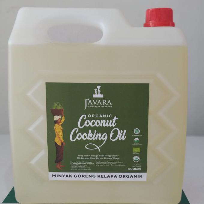 

JAVARA Coconut Cooking Oil (CCO) Minyak Kelapa 5 Liter