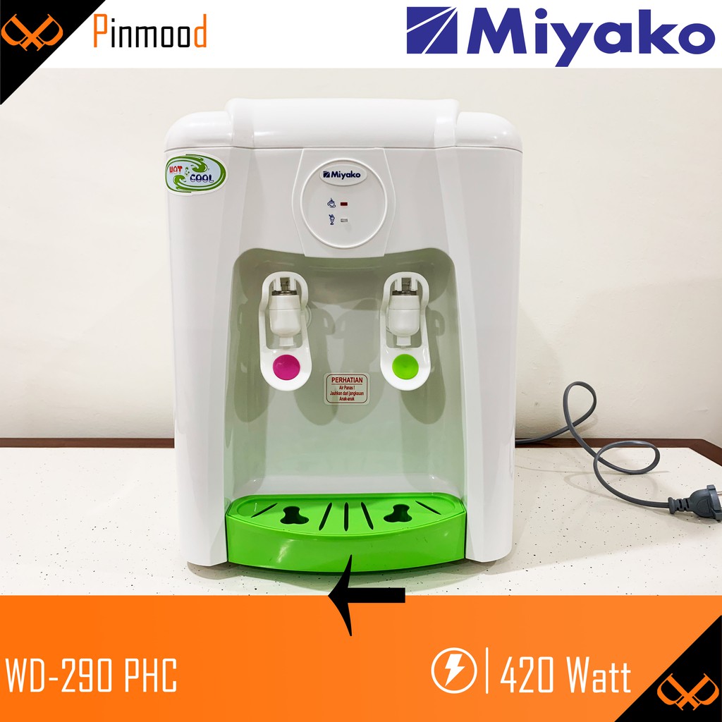 MIYAKO DISPENSER WD-290 PHC HC [ HOT AND COLD ] DINGIN DAN PANAS GALON AIR MURAH