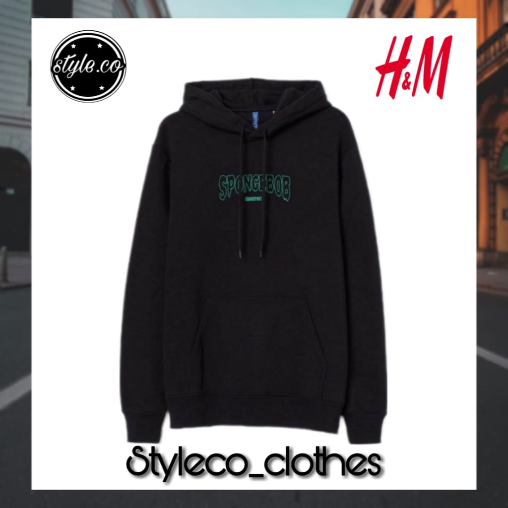 HOODIE H&M SPONGEBOB SLAHSER ORIGINAL MURAH - HOODIE H&M ORIGINAL MURAH - HOODIE UNISEX MURAH