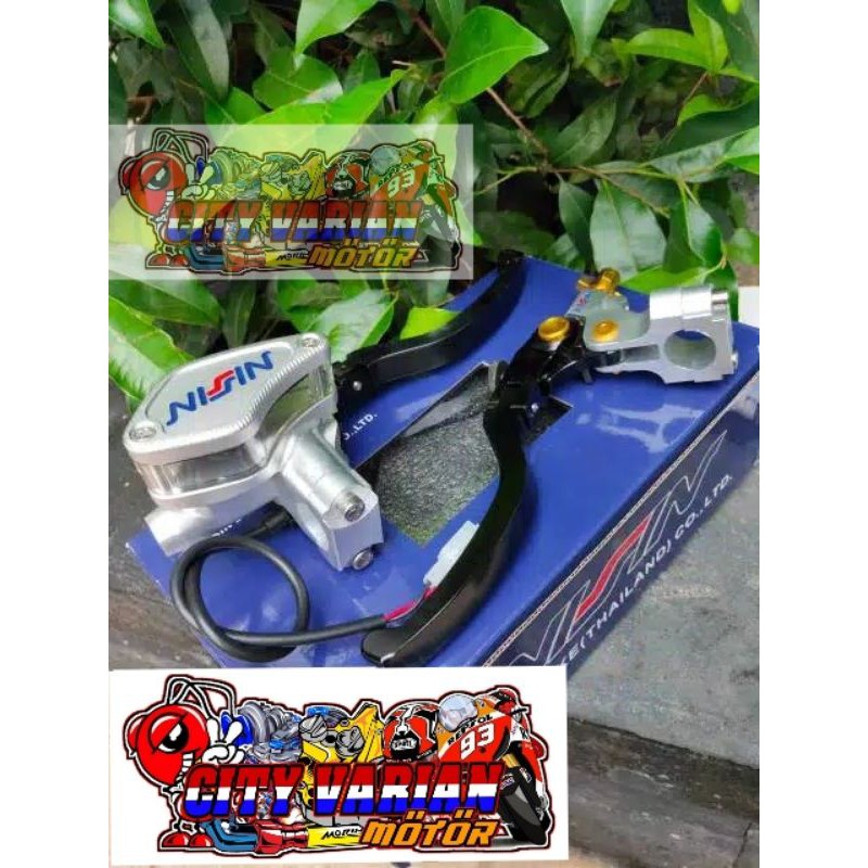 Master Rem set kiri kanan tabung Aquarium kaca Handle Master Rem Cnc Scoopy Beat Vario new 125 150