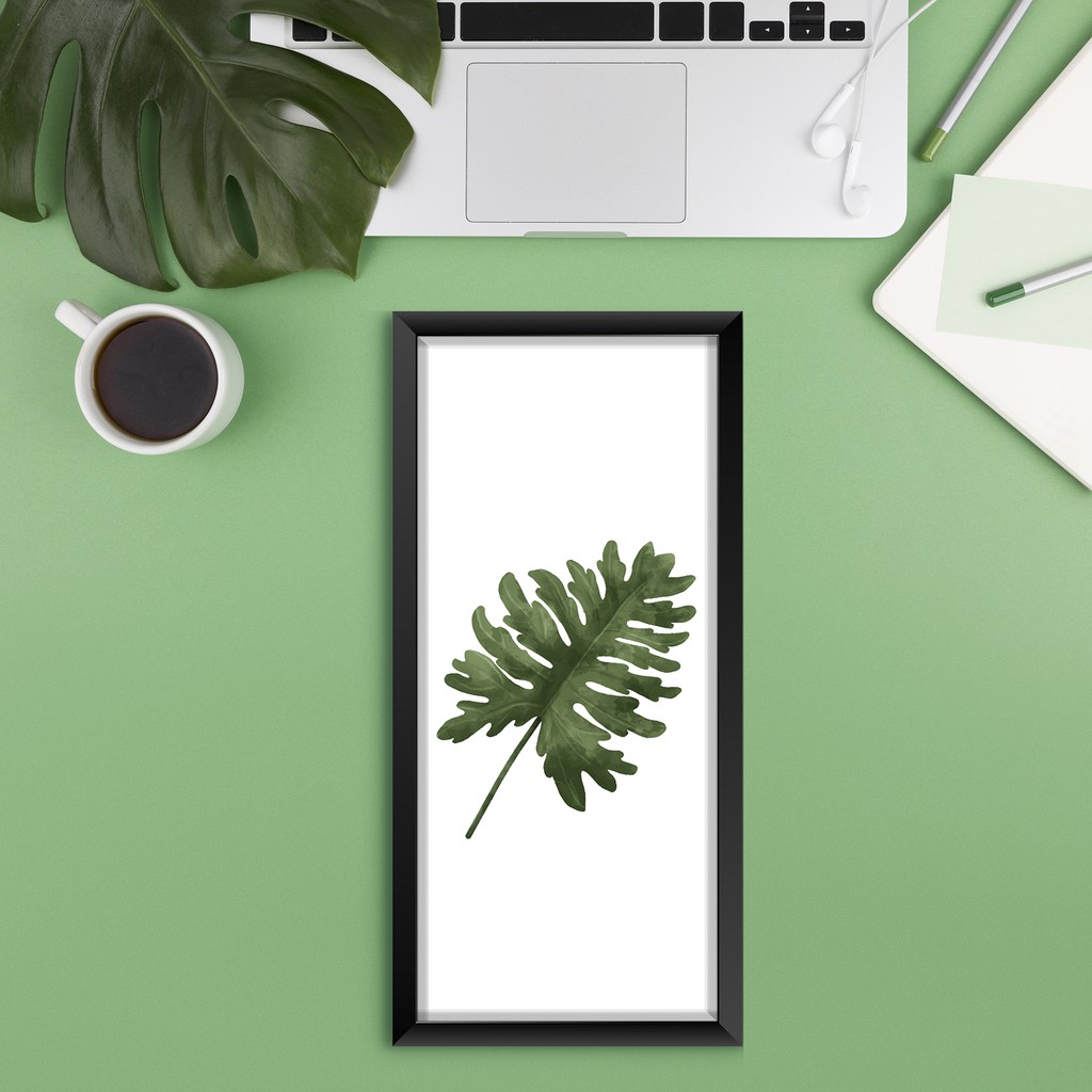 TROP01-Hiasan Dekorasi dinding Kamar Wall decor Tropical Monstera hiasan dinding