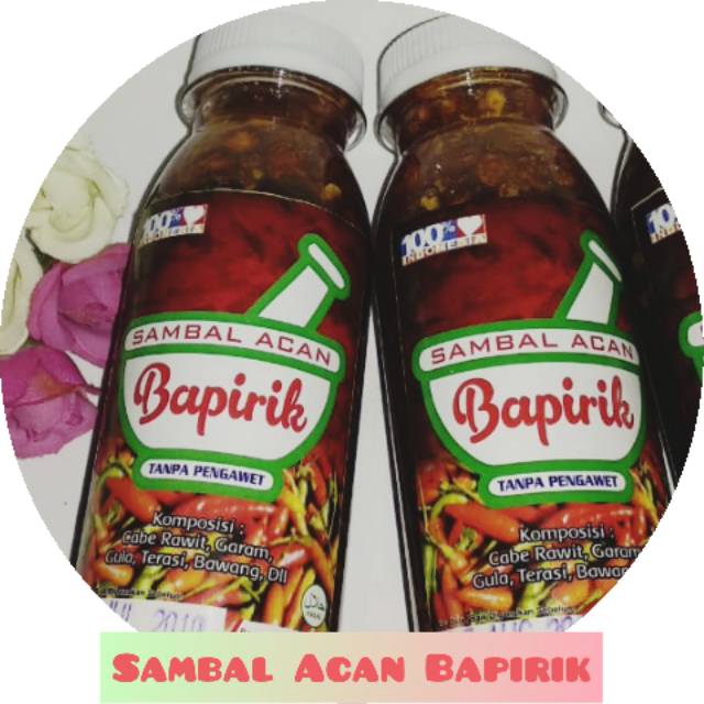 

Sambal Acan Bapirik BJM