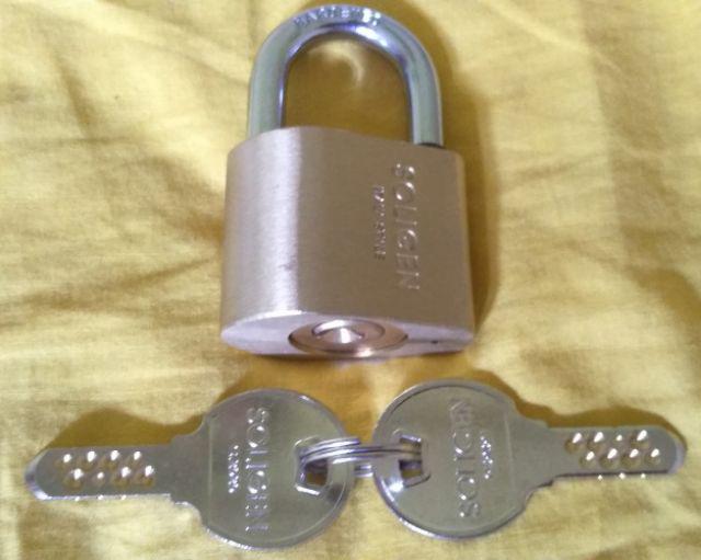 Gembok Soligen Per 40 Mm Pendek Kuningan Computer Key