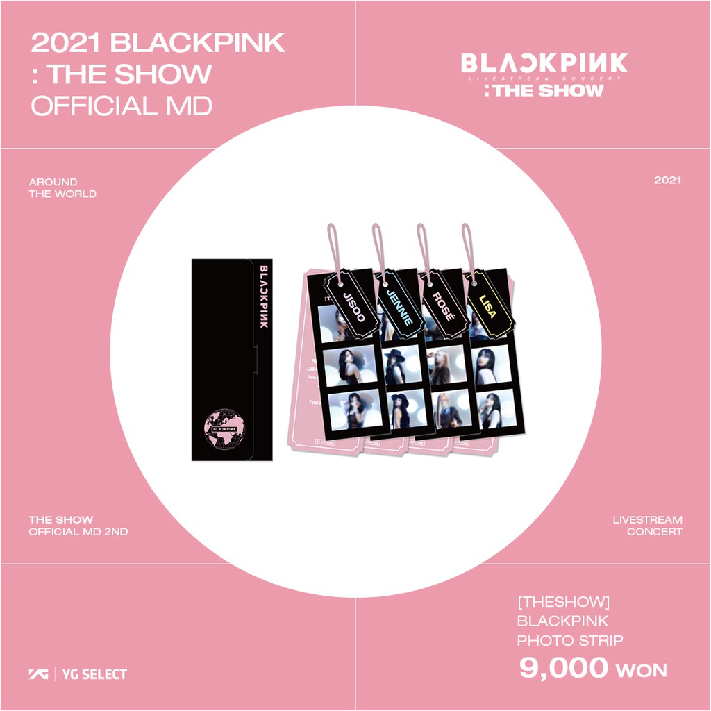 [DP ONLY] BLACKPINK THE SHOW 2021 2ND OFFICIAL MD - PHOTO STRIP