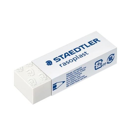 

Penghapus Staedtler Eraser B20 Putih Besar