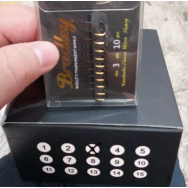 Promo Pancing Kail Bradley Gold Mata Kail Pancing Tajam