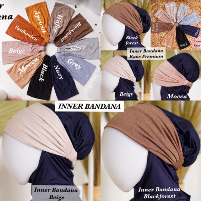 INNER BANDANA KARET ANTI PENING SUPER ADEM PREMIUM