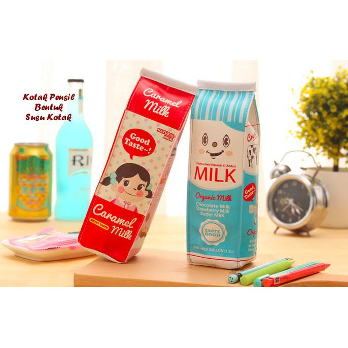 

TERBARU KOTAK PENSIL BENTUK KOTAK SUSU (KOTAK UNTUK TEMPAT ALAT TULIS) MURAH/SALE
