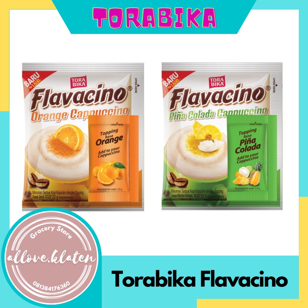 

Torabika Flavacino 10 Sachets @25 Gr