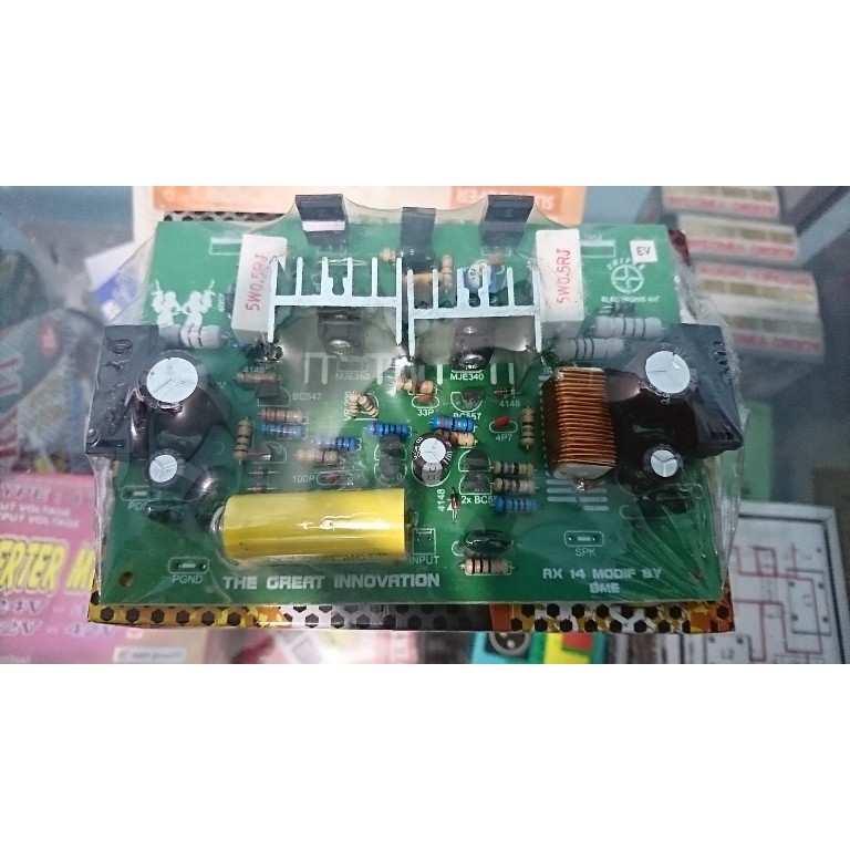POWER AMPLIFIER KIT DRIVER Amplifier MONO 300W RX14 BME
