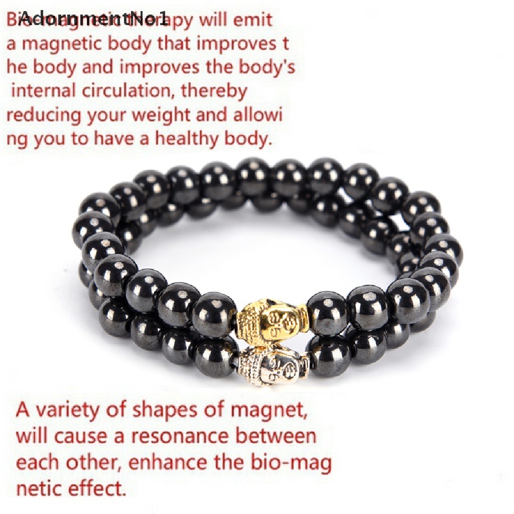 (AdornmentNo1) Gelang Tangan Magnetik Terapi Kesehatan Untuk Menurunkan Berat Badan