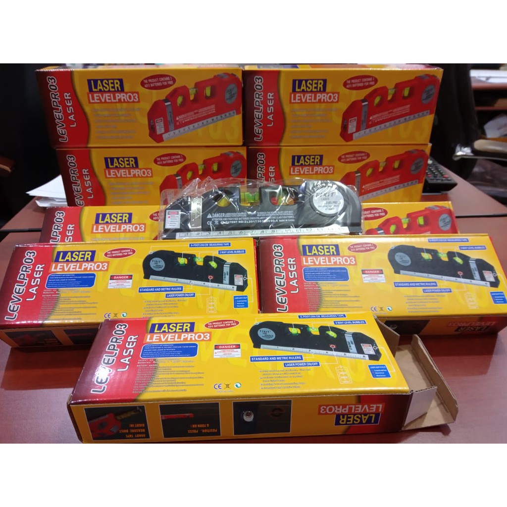 Fixit Laser Level pro 3 Kombinasi Meteran Laser Waterpass