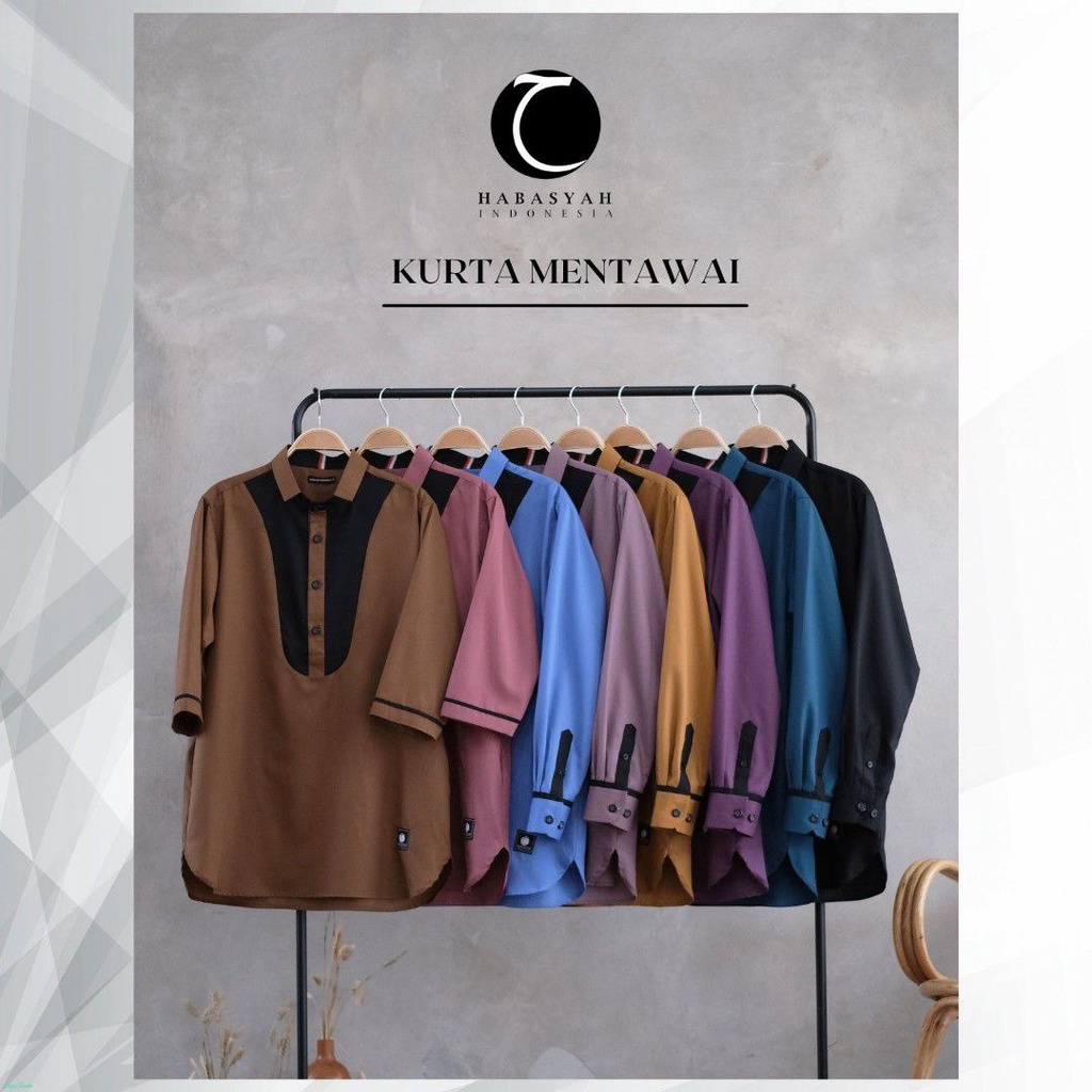 KURTAH POLOS MENTAWAI - HABASYAH