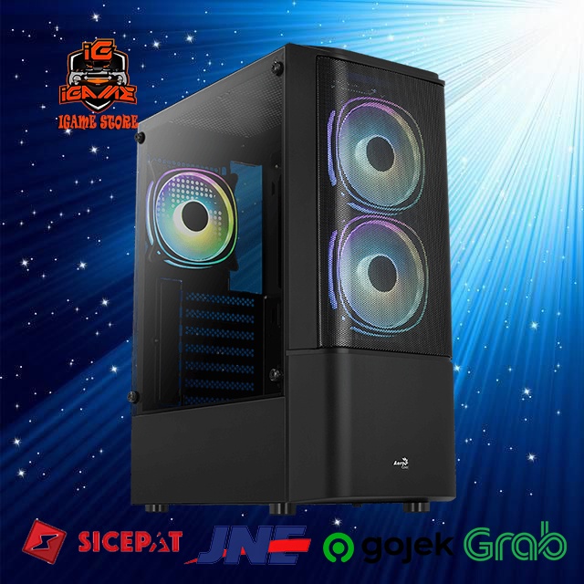 PAKET LENGKAP 24&quot; I PC RAKITAN GAMING INTEL i5 11400F I VGA GTX 750Ti 4GB I STREAMING NAMPOL