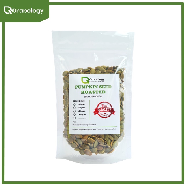 Roasted Pumpkin Seed / Biji Labu Oven (250 Gram) by Granology