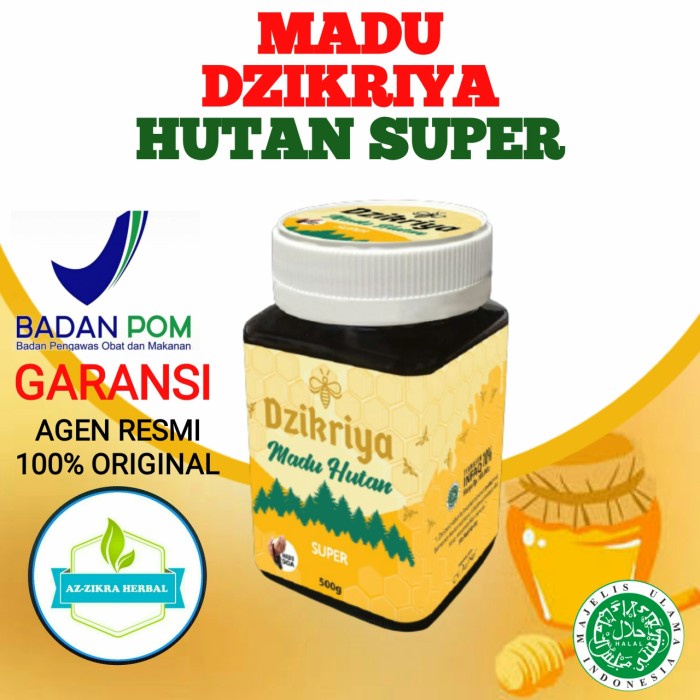 

(BISA COD) MADU DZIKRIYA zikriya dikriya Adzikriya Hutan super Agen Resmi - PAHIT