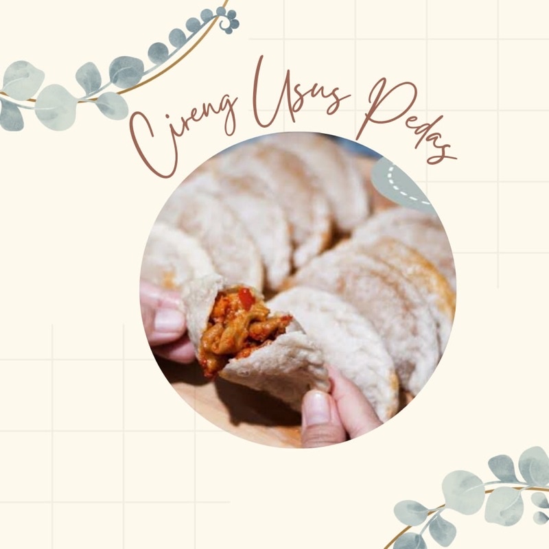 

Cireng Bumbu Rujak Frozen Isi Usus Pedas (Isi 15 pcs)
