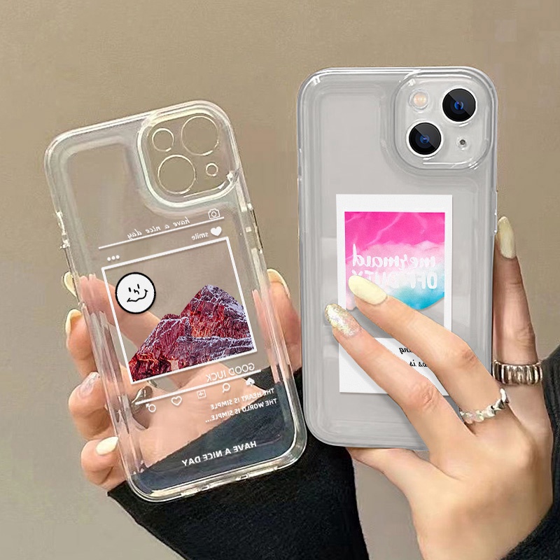 Case Bahan Akrilik TPU Transparan Tahan Banting Untuk iPhone 11 Pro Max 13 Pro 12 Pro XS Max XR X 8 Plus 7 Plus SE 2020 2022