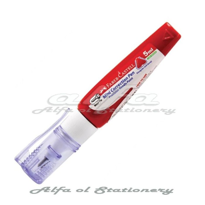 

Hot Sale Faber Castell Correction Pen 5 Ml - Tipe X - Tip Ex Cair Kecil Bagus
