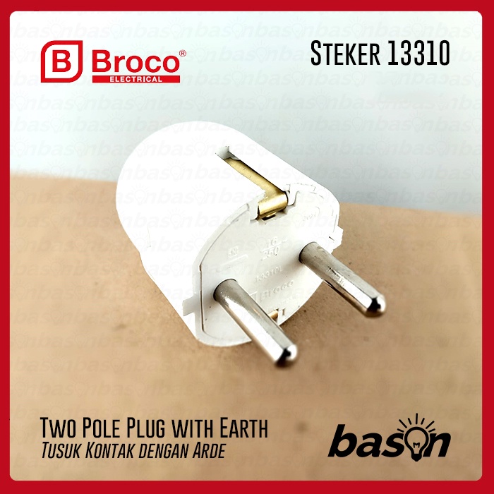 BROCO Extension Cable - Sambungan Kabel Listrik Arde 6A SUPREME 3x0.75