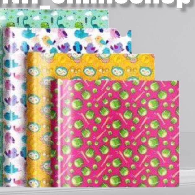 

Baru KERTAS KADO MEREK KIKY 1PAK ISI50PCS