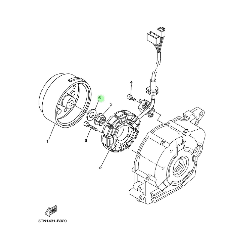 WASHER PLAIN RING MAGNET MAHNIT KRUK KREK AS KIRI VEGA R NEW ZR RR LEXAM ORIGINAL