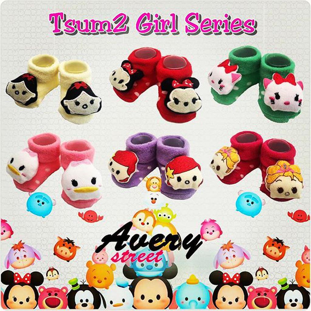 Kaos Kaki Anak TsumTsum for Girls Socks Tsum Tsum