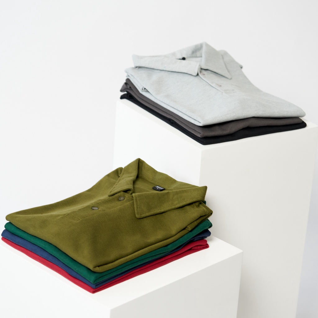 Ribsgold Polo Shirt Pria V.2