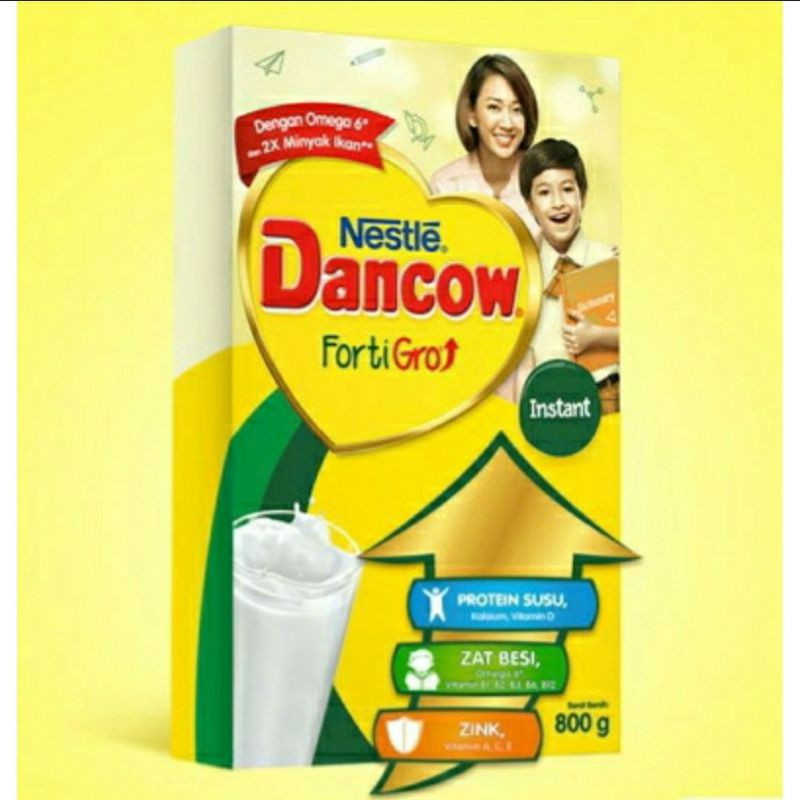 Susu dancow fortigo instant 780gr n full cream 780g