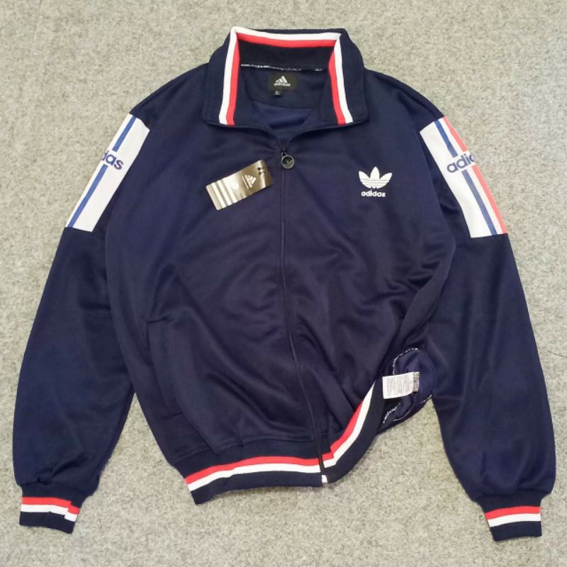 Jaket Tracktop Adidas Fulltag Label Pria Wanita/ASTROB.ID-JAKET ADIDAS ORIGINAL/JAKET PRIA MURAH/JAKET WANITA MURAH/JAKET ADIDAS BIRU