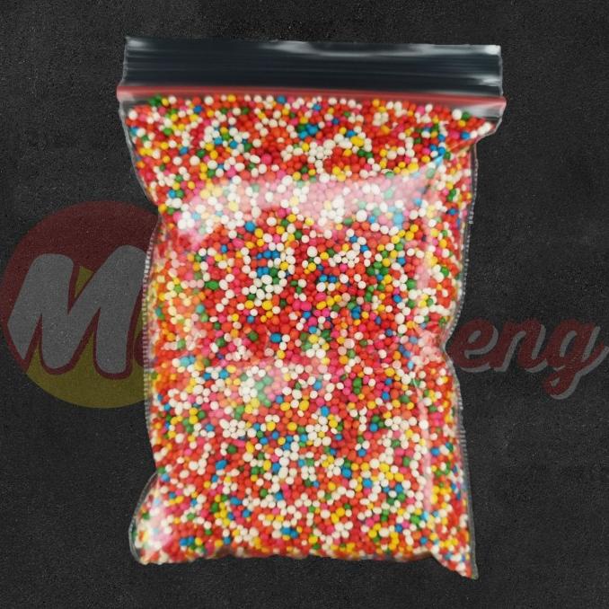 

Spikel / Sprinkle / Gula Trimit / Gula Rainbow Warna Warni Hiasan Kue TERLARIS TERPERCAYA ORIGINAL