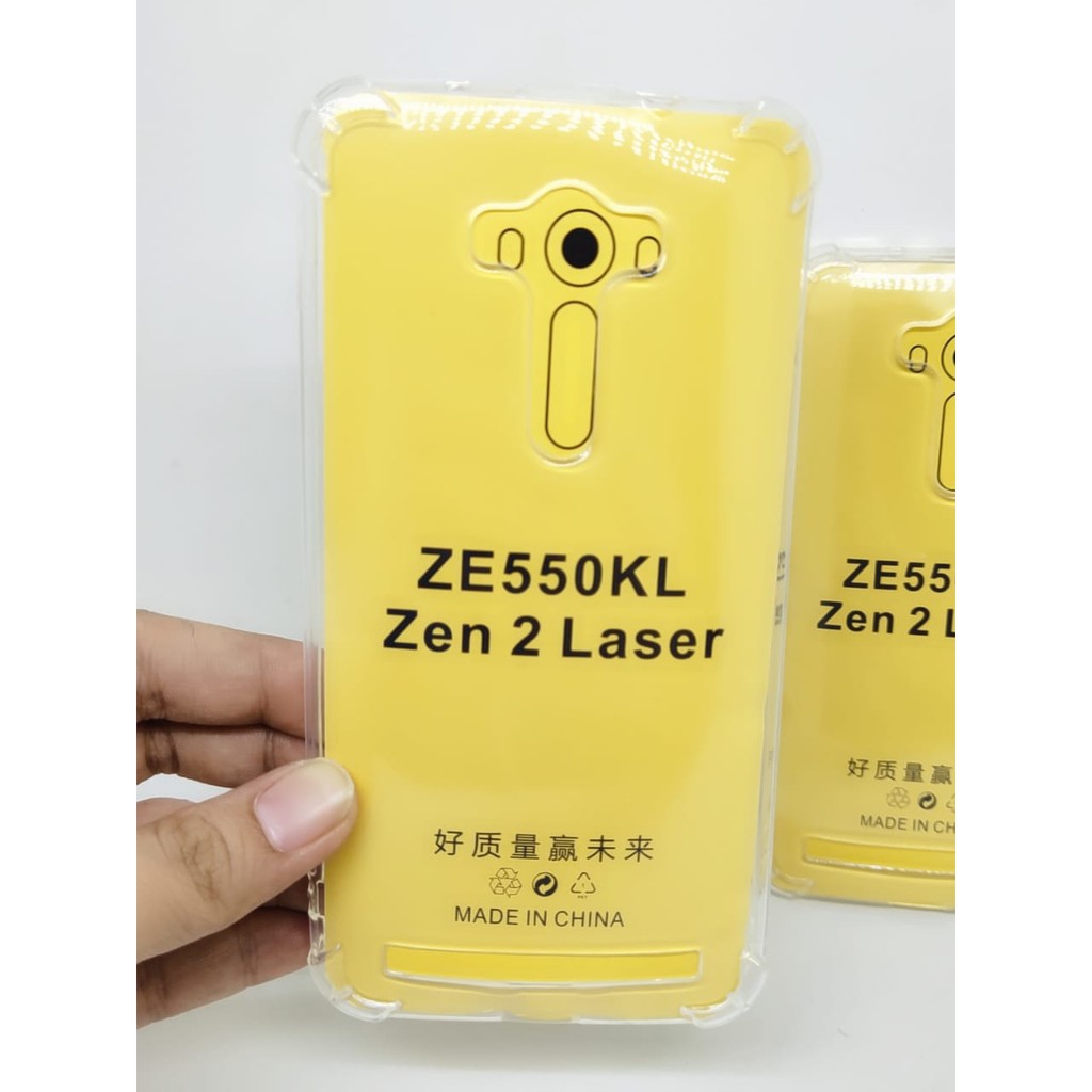 Anti Crack Zenfone 2 Laser 5.5 ZE550KL 5.5 inch Soft Case Jelly Tahan Benturan