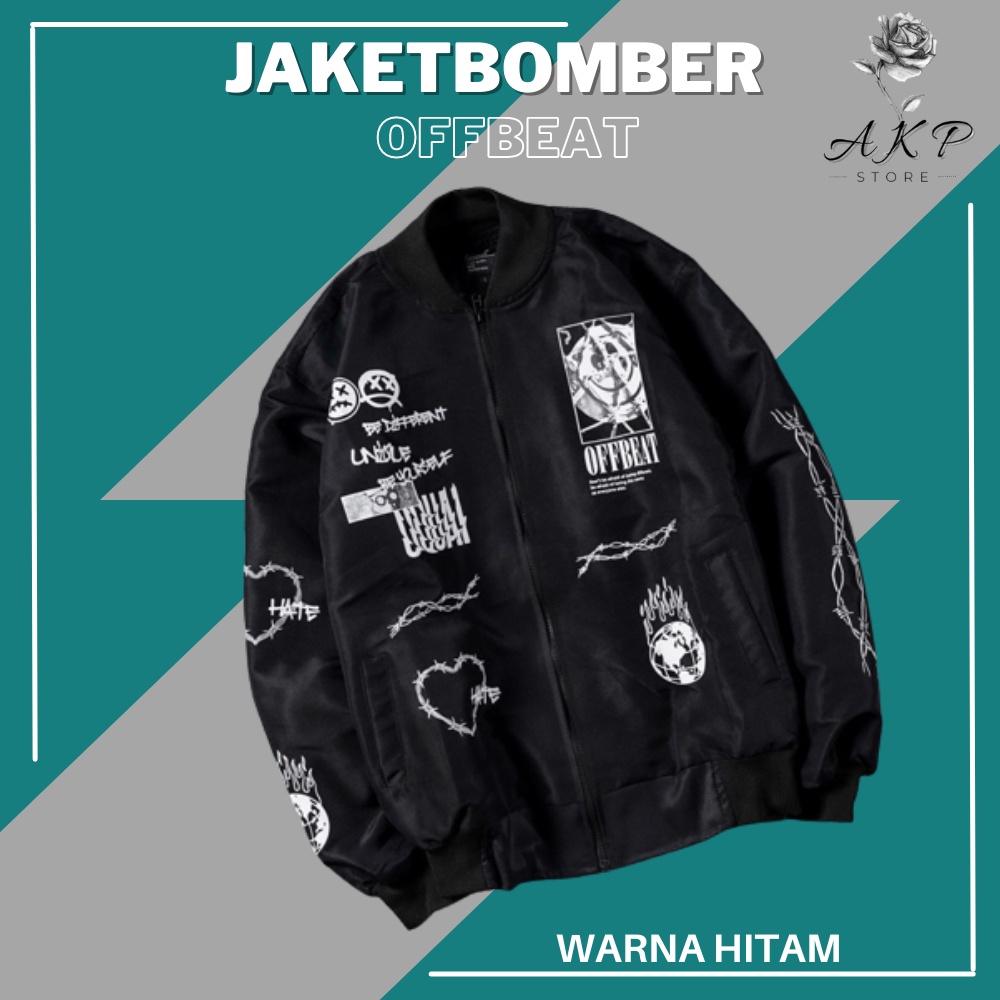 BOMBER JAKET JACKET JEKET OUTERWEAR OUTWEAR BOMBER PRIA COWOK COWO LAKI LAKI MOTIF MURAH PREMIUM ORI