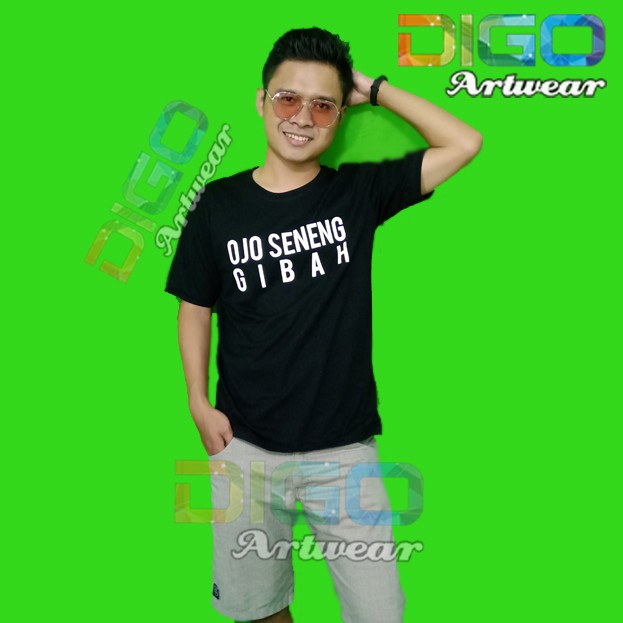 kaos dakwah islami kata kata lucu ojo seneng gibah-1