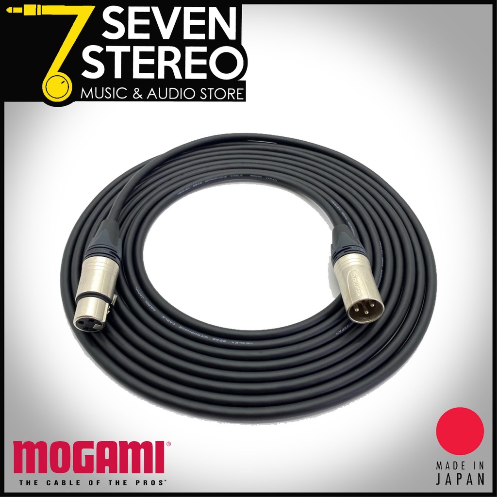 MOGAMI 2549 ORIGINAL JAPAN Kabel mic microphone XLR Male to XLR Female