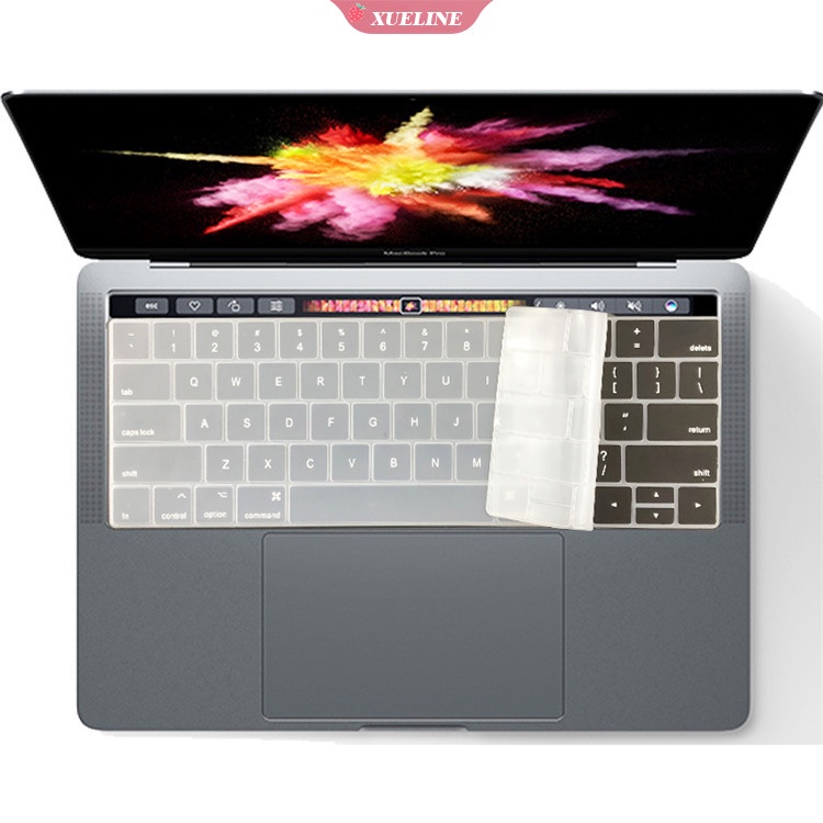 Film Pelindung Keyboard Bahan Silikon Untuk MacBook Pro 2018 15.4 inch A1707