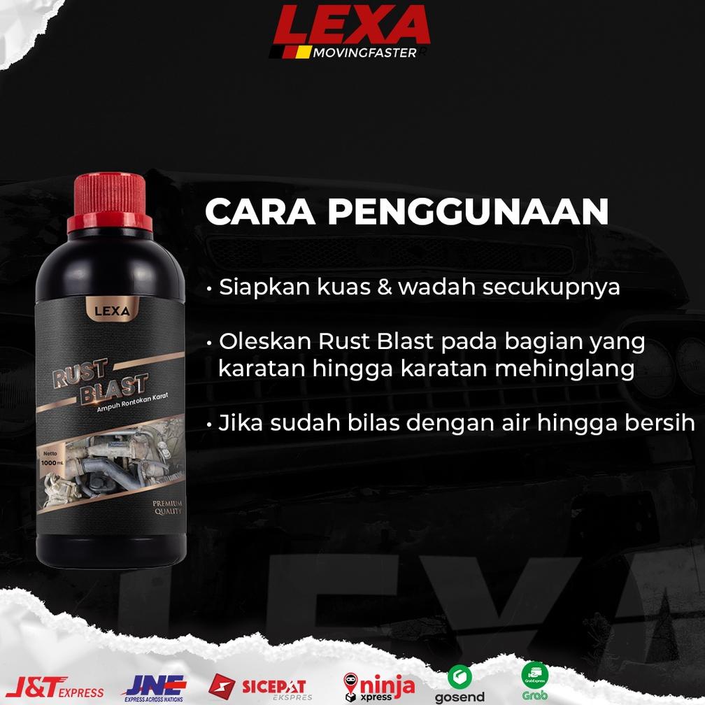 [PRODUK QSFPD] LEXA Rust Remover / LEXA Rush Blast. Penghilang Noda Kerak Dan Karat QE7