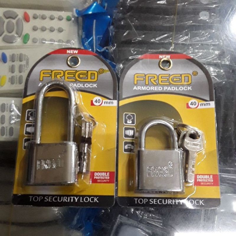 Gembok besi stainles pendek ukuran 40mm pendek / 40MML panjang BIT