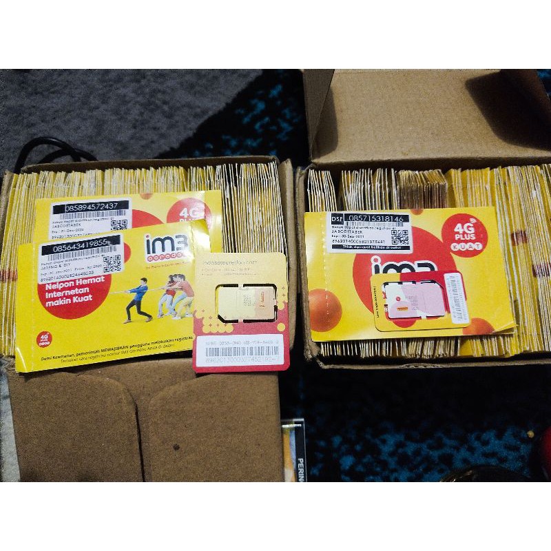 Perdana Indosat IM3 Registrasi Siap Otp FRESH