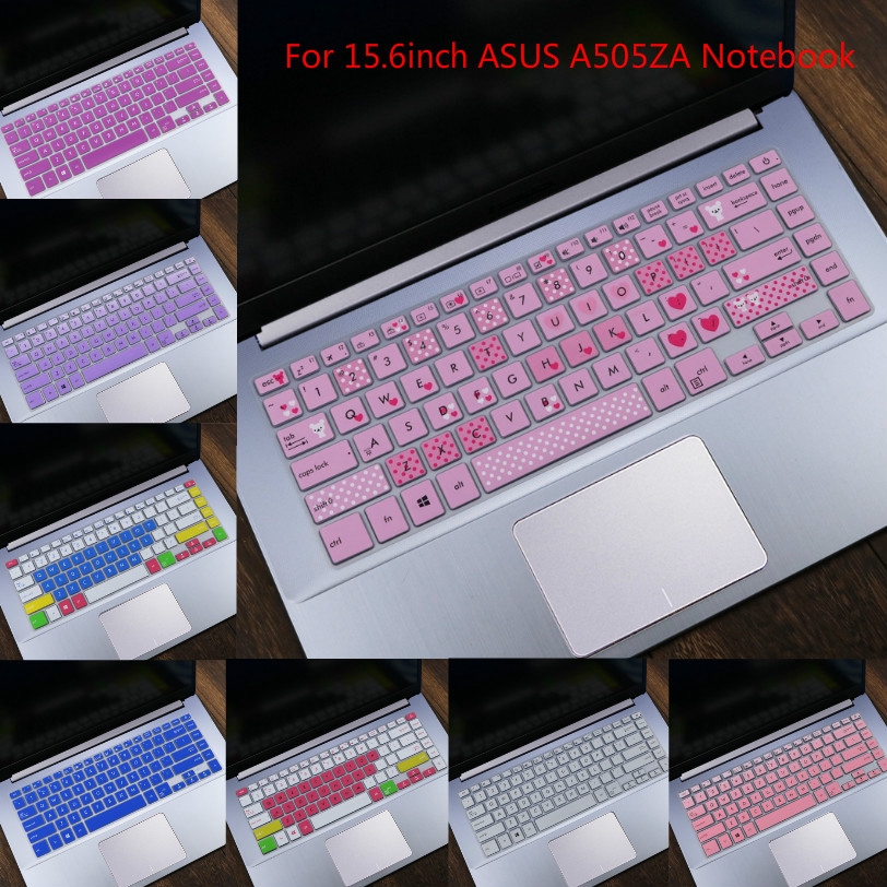 Cover Pelindung Keyboard Bahan Silikon Ultra Tipis Lembut untuk Asus a505za Notebook 15.6 Inch