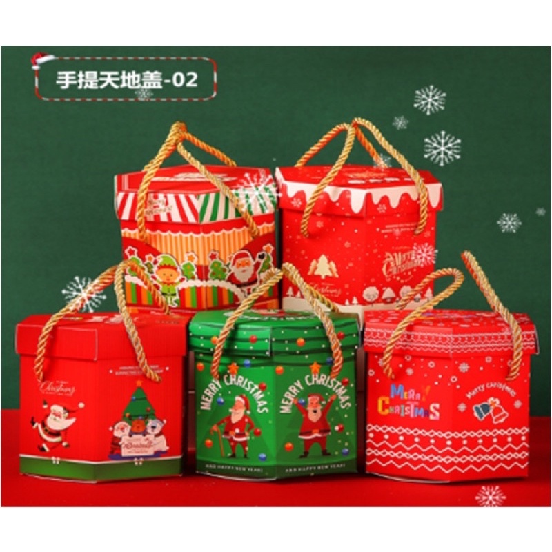 

Box Christmas Hexagon Xmas Per 10Pc. Motif Mix Tidak Bisa Pilih.