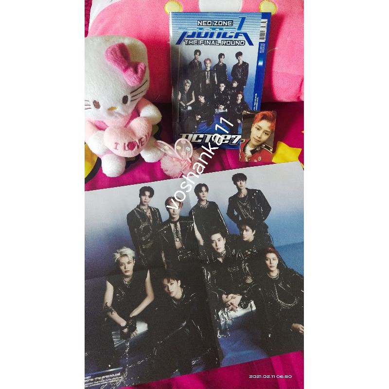Preloved album NCT punch 2nd player plus postcard jaehyun