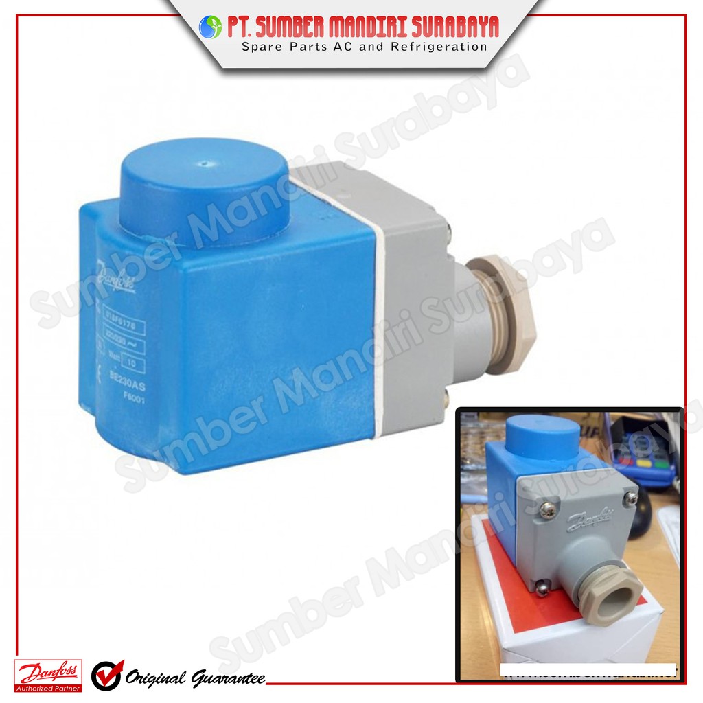 COIL SOLENOID DANFOSS (SOKET) 018F6701 | Selenoid Coil Socket