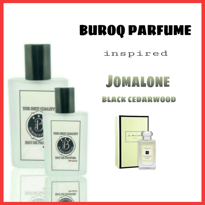 PARFUM JO MALONE BLACK CEDARWOOD &amp; JENIPER INSPIRED PARFUME SUPER MURAH WANGI TAHAN LAMA NON ALKOHOL