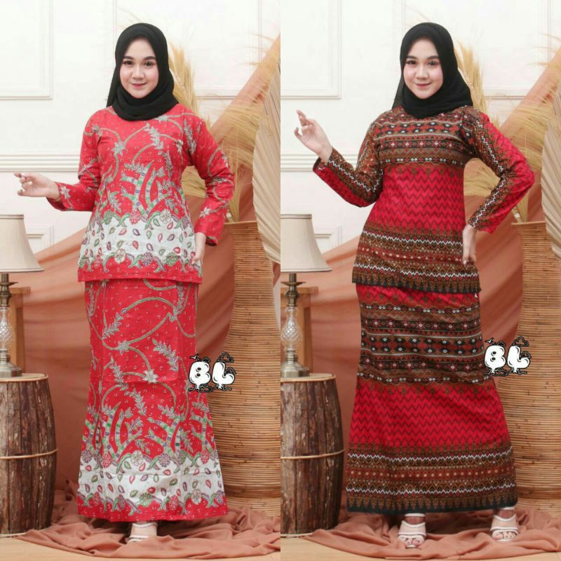 ROK DAN BLUS SETELAN LENGKAP BATIK RNB ORIGINAL MODERN SIZE M L XL