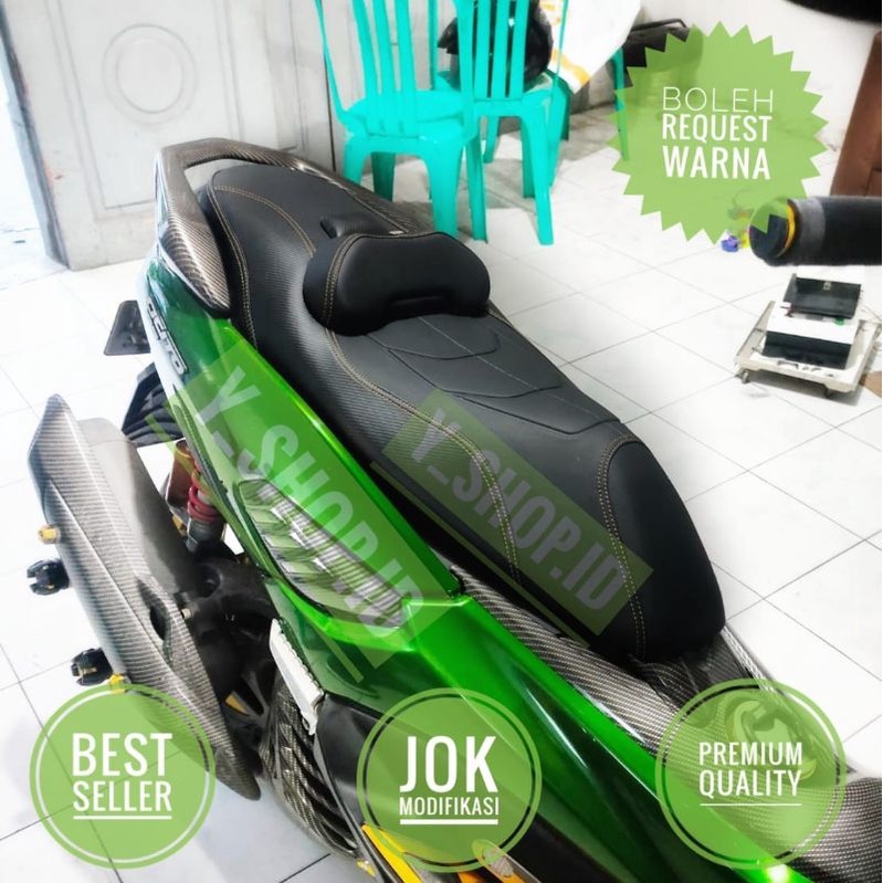 Sarung Kulit Jok Motor Nmax 2020 Aksesoris Motor Modif Eropa Anti Panas