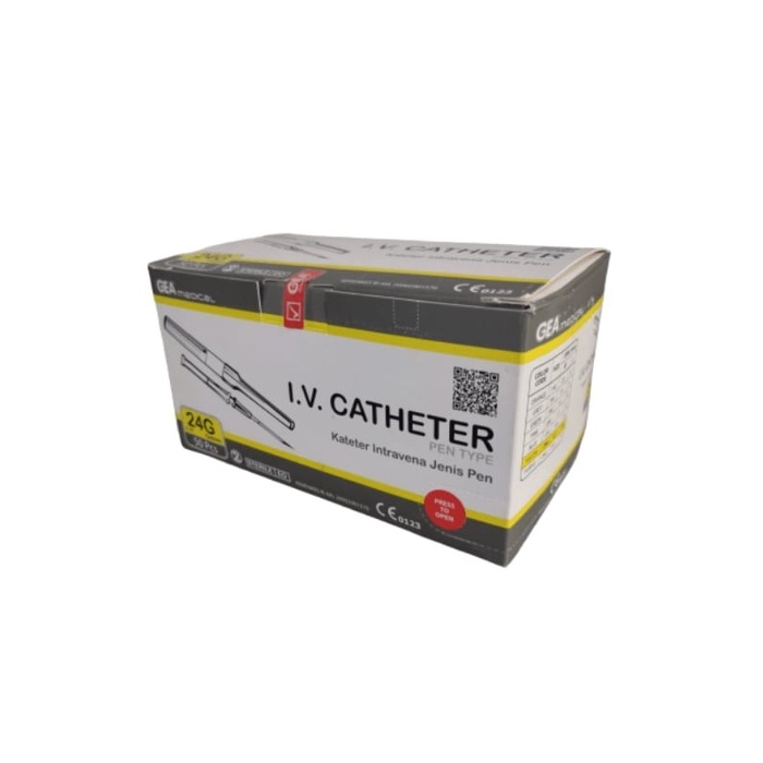 GEA I.V Catheter Penlike - Jarum Infus - Kateter Penlike - 24G