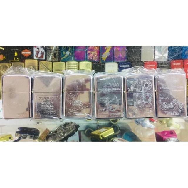 Korek Zippo 2 Denting Motif HarleyDavidson Korek Zippo 2 Suara