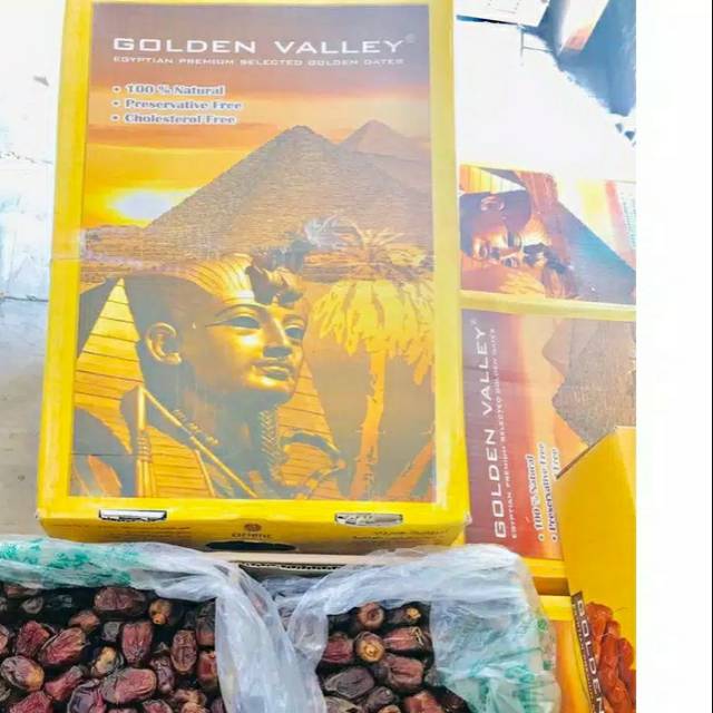 

Kurma Mesir Golden Valley Kemasan Repack 500 Gr